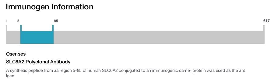 SLC6A2 Polyclonal Antibody