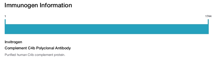 Complement C4b Polyclonal Antibody