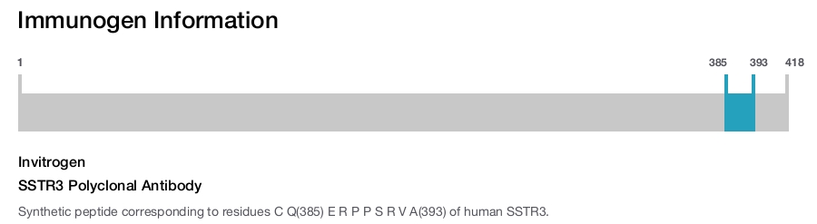 SSTR3 Polyclonal Antibody
