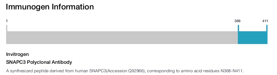 SNAPC3 Polyclonal Antibody