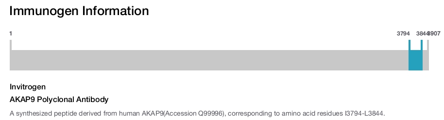 AKAP9 Polyclonal Antibody