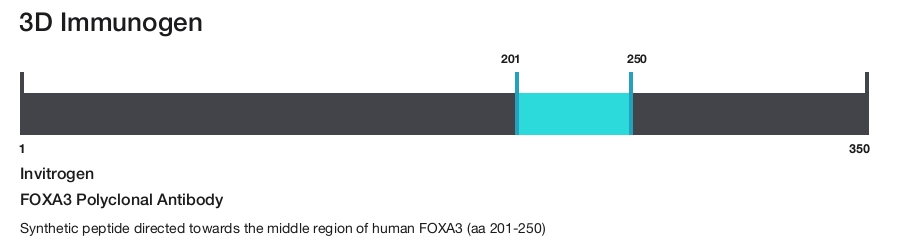 FOXA3 Polyclonal Antibody