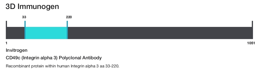 CD49c (Integrin alpha 3) Polyclonal Antibody