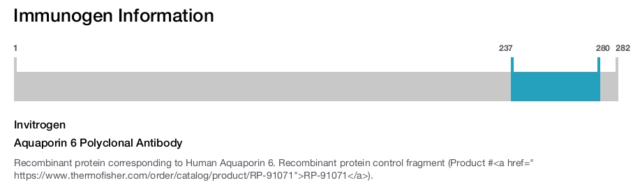 Aquaporin 6 Polyclonal Antibody