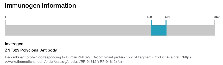 ZNF629 Polyclonal Antibody
