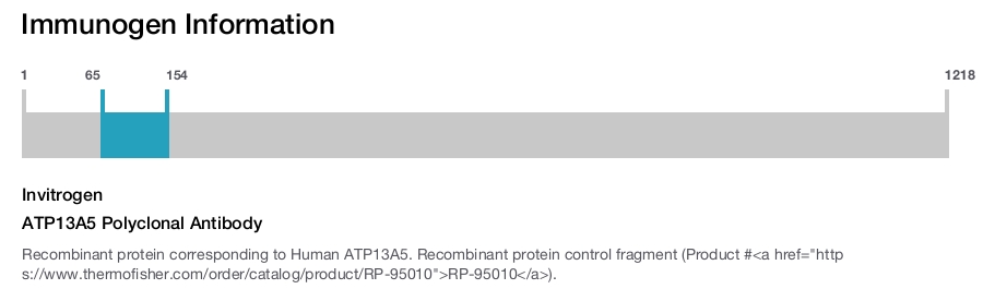 ATP13A5 Polyclonal Antibody