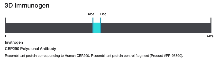 CEP290 Polyclonal Antibody
