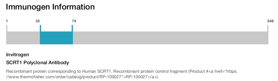 SCRT1 Polyclonal Antibody