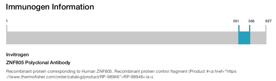 ZNF805 Polyclonal Antibody