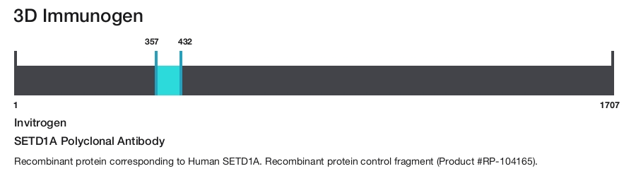 SETD1A Polyclonal Antibody
