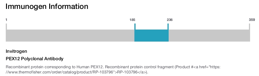 PEX12 Polyclonal Antibody