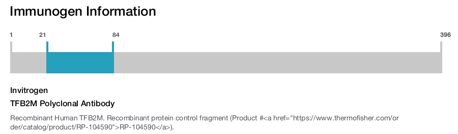 TFB2M Polyclonal Antibody