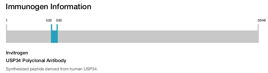 USP34 Polyclonal Antibody