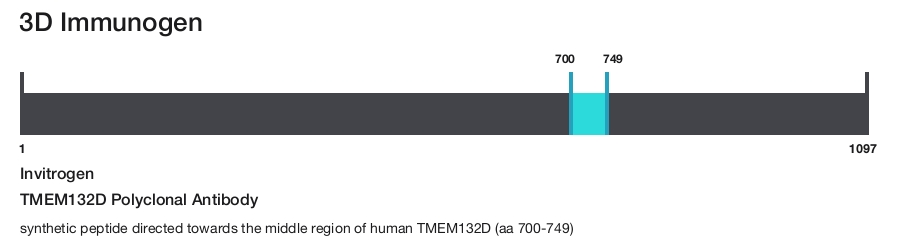 TMEM132D Polyclonal Antibody