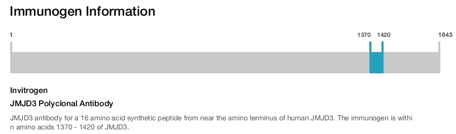 JMJD3 Polyclonal Antibody