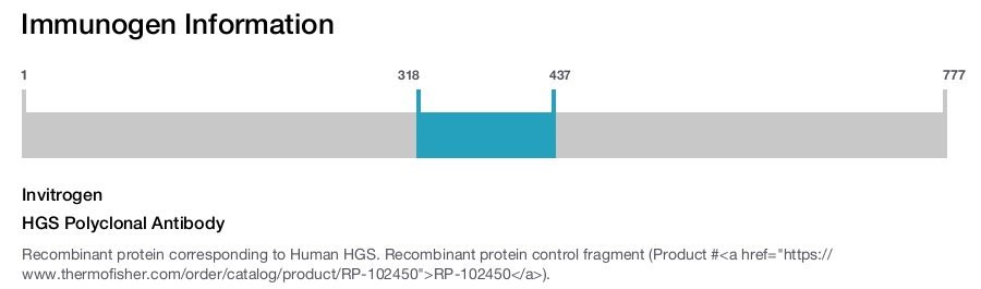 HGS Polyclonal Antibody