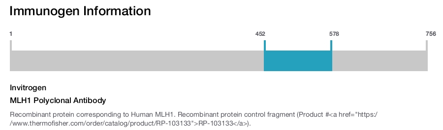 MLH1 Polyclonal Antibody