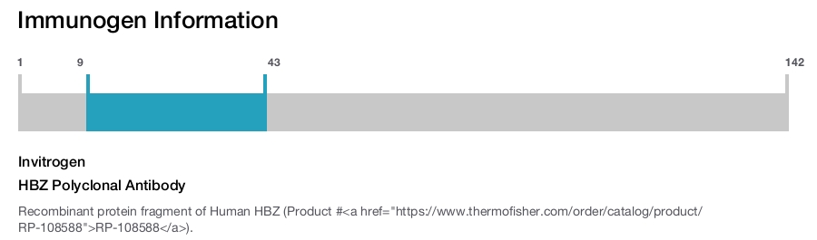 HBZ Polyclonal Antibody