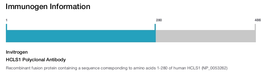 HCLS1 Polyclonal Antibody