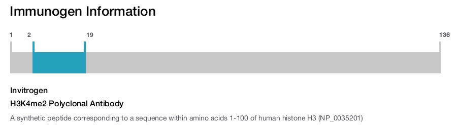 H3K4me2 Polyclonal Antibody