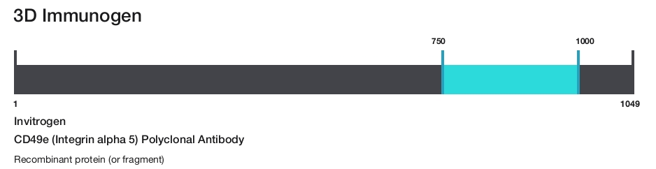 CD49e (Integrin alpha 5) Polyclonal Antibody