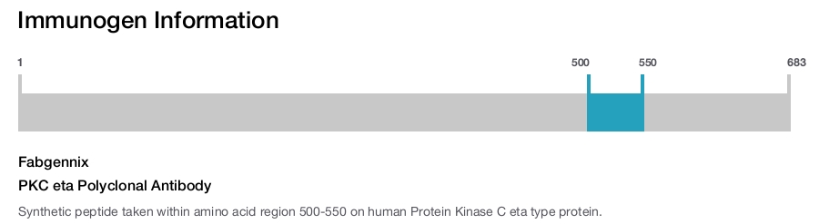 PKC eta Polyclonal Antibody