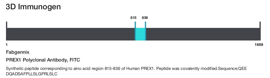 PREX1 Polyclonal Antibody, FITC