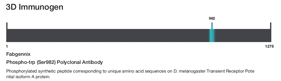 Phospho-trp (Ser982) Polyclonal Antibody