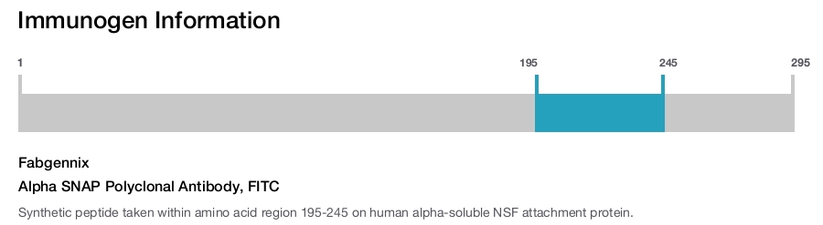 Alpha SNAP Polyclonal Antibody, FITC