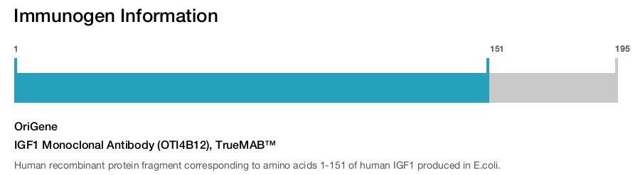 IGF1 Monoclonal Antibody (OTI4B12), TrueMAB™