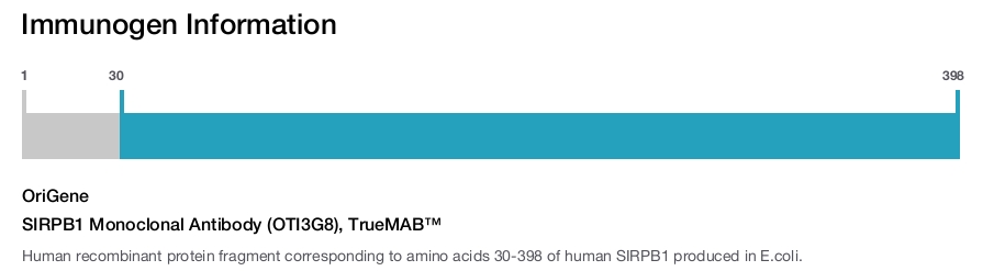 SIRPB1 Monoclonal Antibody (OTI3G8), TrueMAB™