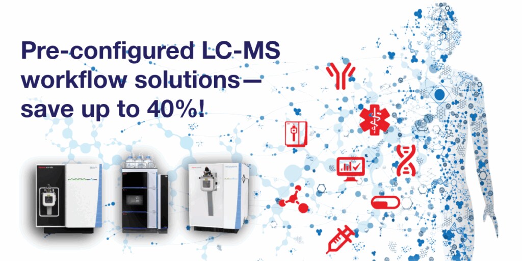 Pre-configured LC_MS workflow solutions