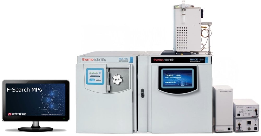 Thermo Scientific TRACE ISQ 7610 GC-MS equipped with Multi-shot Pyrolyzer EGA/PY-3030D