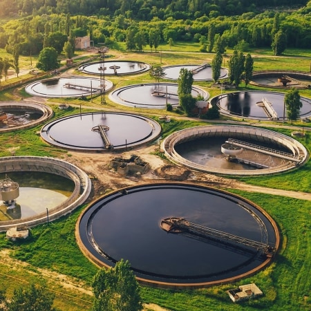 Wastewater ponds are useful for epidemiology