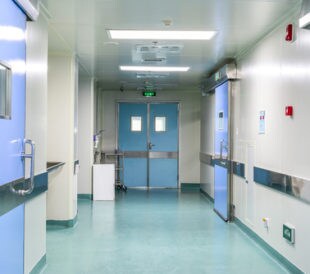 Corridor in hospital. Image: dailin/Shutterstock.com