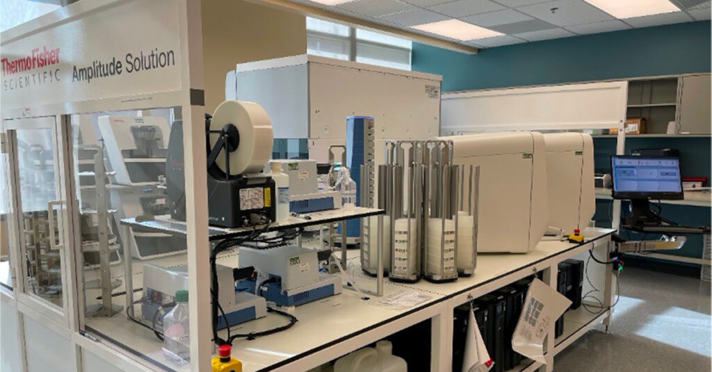 Picture of Amplitude in a lab