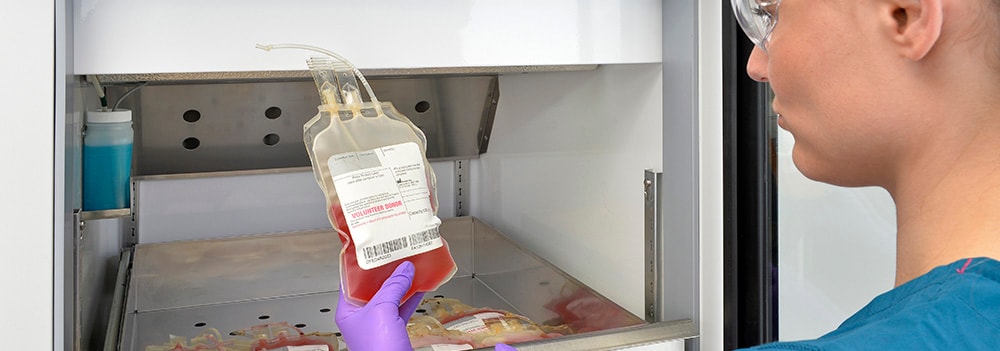 Blood Bank Freezer