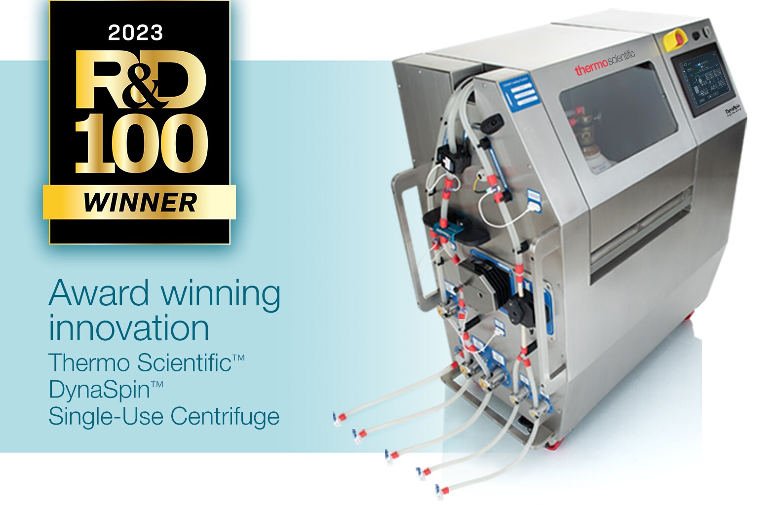 The R&D 100 Awards and the Thermo Scientific DynaSpin Single-Use Centrifuge
