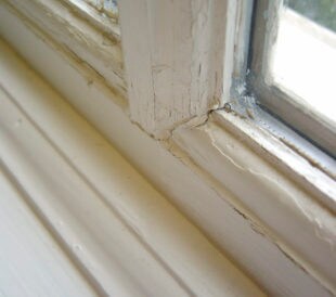lead paint windowsill