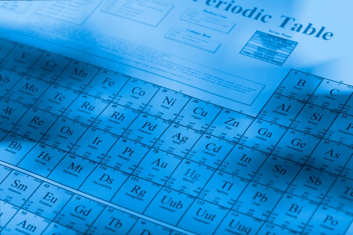periodic table visible