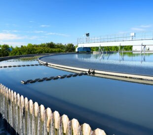 Modern urban wastewater treatment plant. Image: Dmitri Ma/Shutterstock.com.