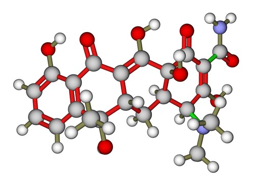 Tetracycline Molecule