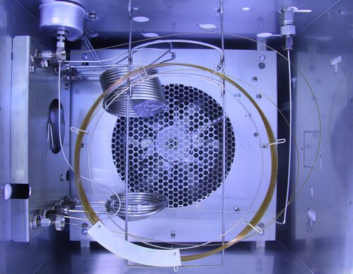 Inside gas chromatography analyzer. Image: tanewpix/Shutterstock.com