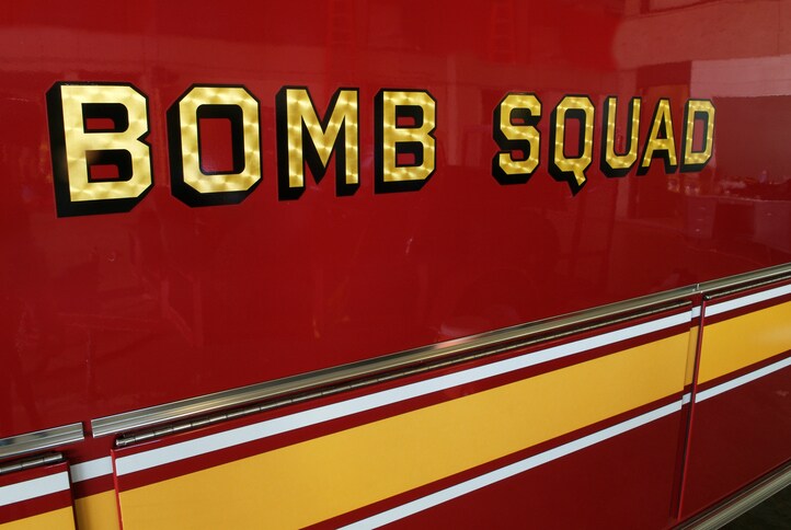 bomb squad truck