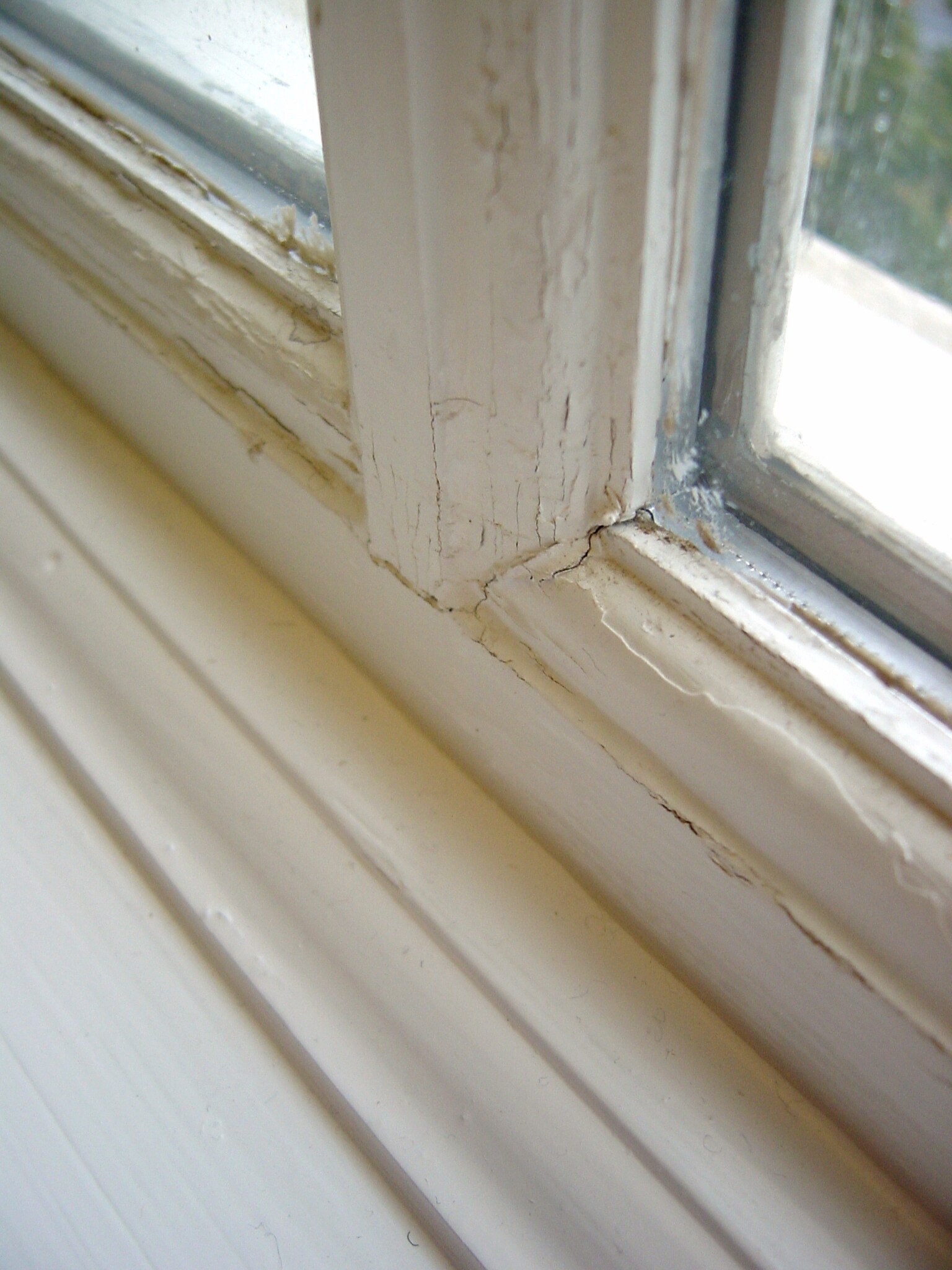 lead paint windowsill