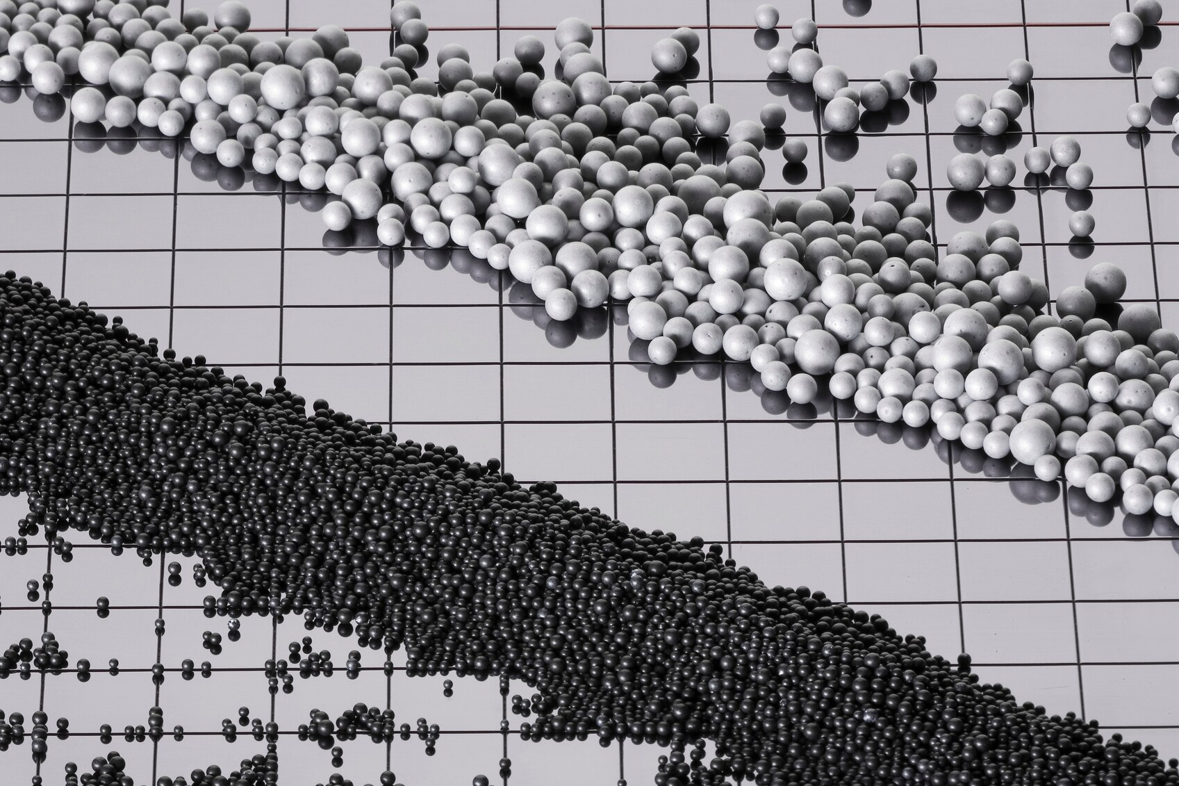 polymer composite - polystyrene beans