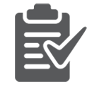 Clipboard with checkmark icon