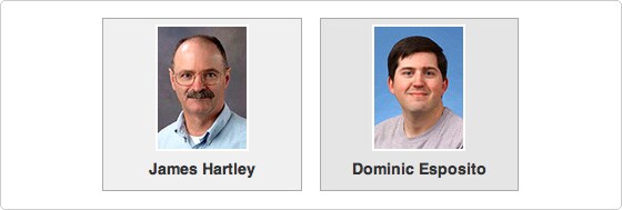 James Hartley and Dominic Esposito