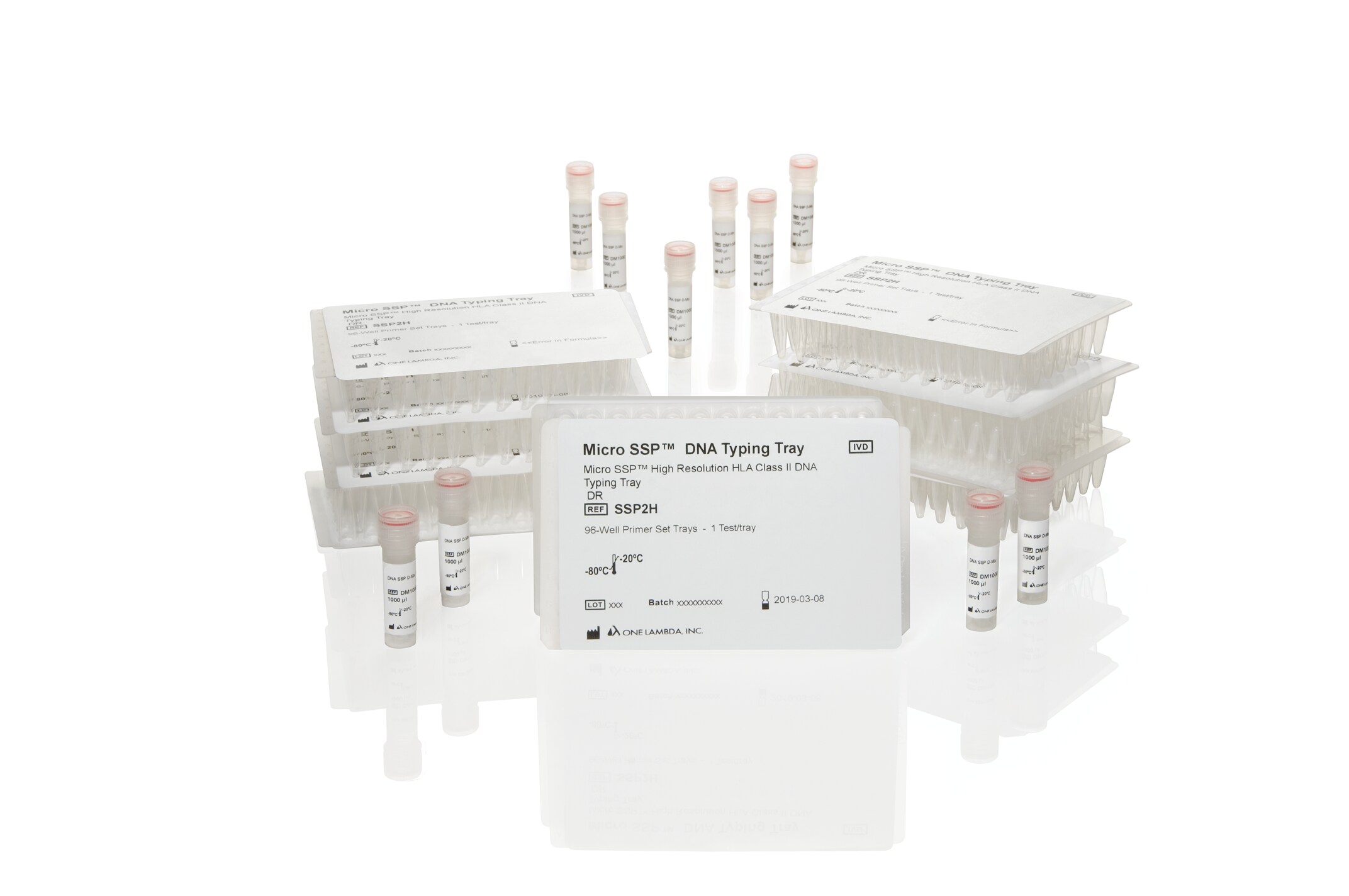 Micro SSP High Resolution HLA Class II DNA Typing Tray