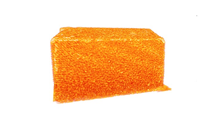 Porous graphitic carbon foam volume Porous graphitic carbon foam volume